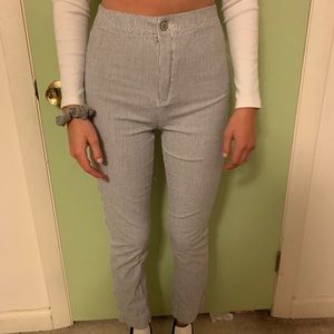 brandy melville striped pants